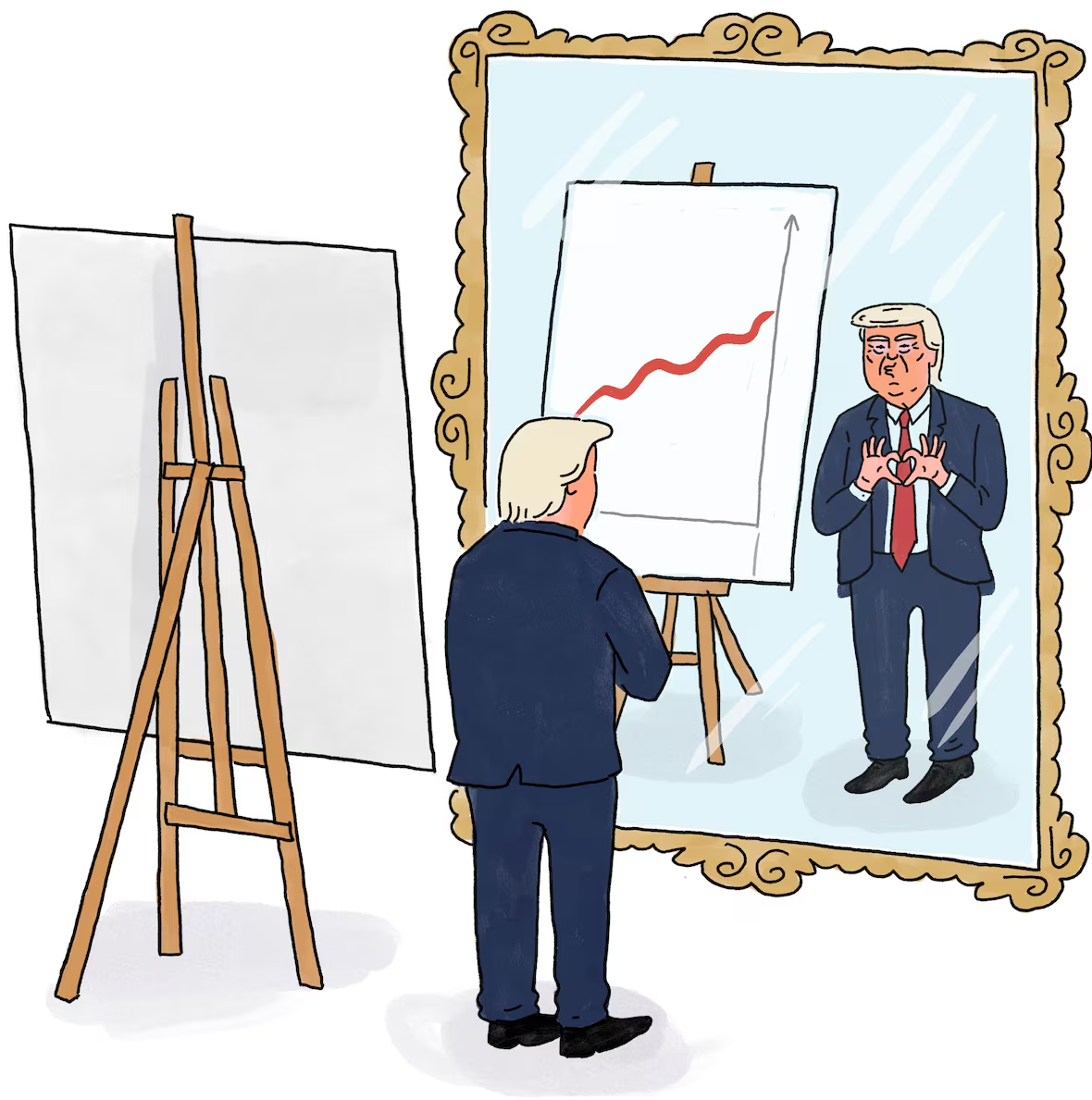 trump graph