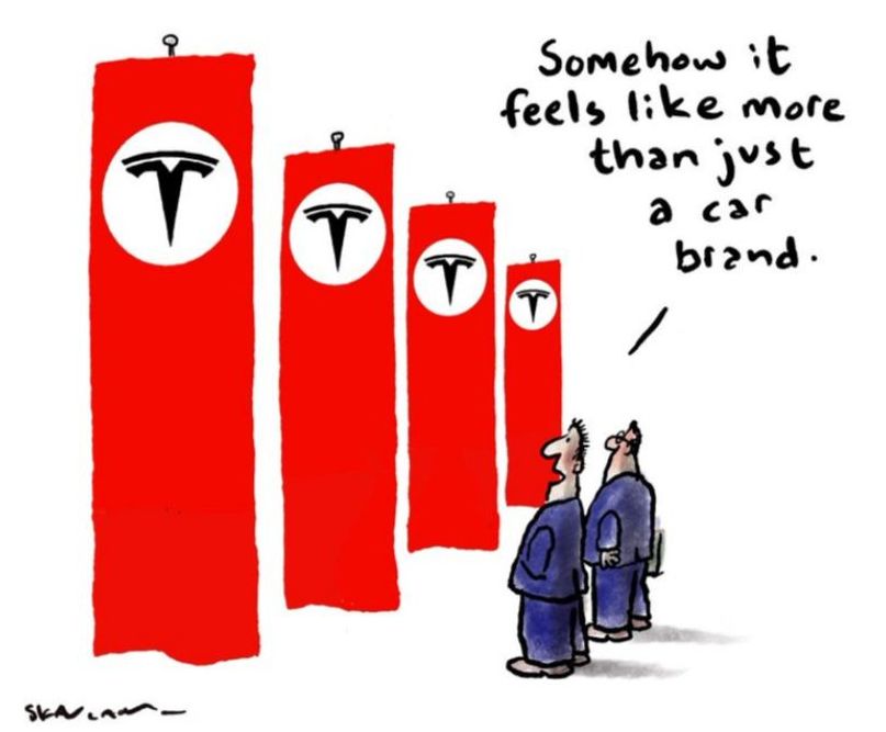 Tesla flags